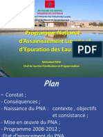 Maroc Programme National Assainissement Liquide Epuration Eaux Usees FR