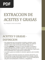 Extraccion de Aceites y Grasas GVC