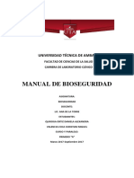 Manual Bioseguridad Laboratorio 2017