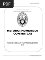 Manual de Matlab Metodos Numericos