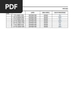 Pipe Rack GH Line No. Layer DWG Status Iso RT Percentage