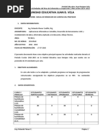 Informe Anual de Actividades Del Profesor 2014 - 2015