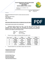 Surat Makluman Kelas Malam