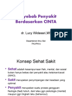 Mekanisme Timbulnya Penyakit Berdasarkan CINTA