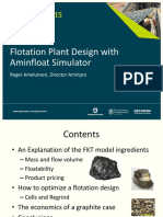 Procemin 2015 Flotation Plant Design With Aminfloat Simulator