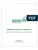 Codigo de Etica y Conducta Unipalma