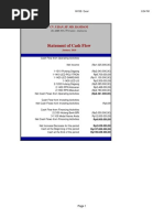 Statement of Cash Flow: Cv. Ujian - SP - MD - Ramdani