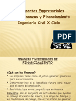 Finanzas y Financiamiento