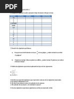 Reactivos de Evaluación ECA 1