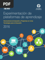 Reporte de Experimentación de Plataformas de Aprendizaje 2016