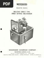 Woodward Speed Setting Mech