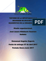 Act21-Importancia y Necesidad de Apliacar Un Diagnostico Organizacional