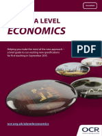 As A Level Economics Summary Brochure