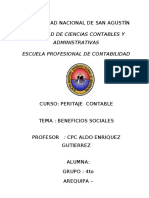 Informe Pericial Laboral