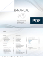 Samsung Smart TV PS64D8000 USER MANUAL PDF