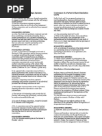 Composition of Partnerships Spouses Corporations (1994) Conveyance of A Partner's Share Dissolution (1998)