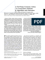 Off-Pump Versus On-Pump Coronary Artery Bypass Grafting in Consecutive Patients: Decision-Making Algorithm and Outcomes