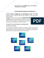 Causas y Consecuencias Del Consumo de Drogas