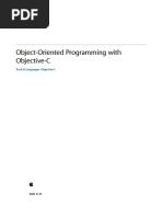 Object-Oriented Programming With Objective-C