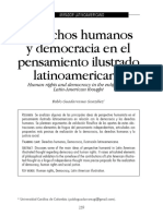 Democracia y Derechos Humanos America Latina