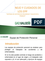 Capacitacion - Uso, Manejo y Cuidado de Los Epp - I Gad Salcedo