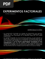 Experimentos Factoriales 2K