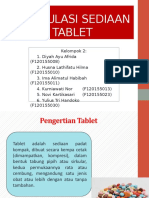 Formulasi Sediaan Tablet Fix