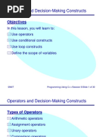 Programming - Using C++ - Session - 05