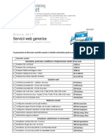 Oferta Servicii Webdesign Iasi 2017 Generale PDF