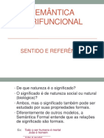  Sentido e Referência - Semântica Formal