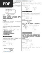 Sistema de Ecuaciones Lineales Con Dos Variables