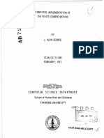 Computer Implementation of Finite Element Method