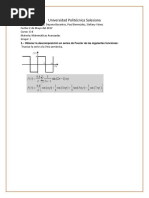 Descomposición en Series de Fourier Con Codigo Matlab