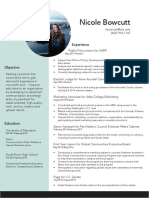 Nicole Bowcutt Design Resume