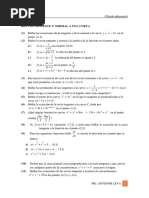 Aplicacion de La Derivada (Recta Tangente y Lhospital)