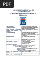 Plapasa Auditoria Ambiental de Cumplimientopp