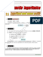 Functia Logaritmica PDF