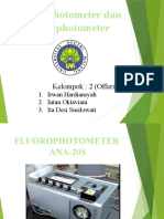 FLUOROMETER DAN FLAMEFOTOMETER - Kelompok 2