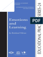 Emotions and Learning: by Reinhard Pekrun