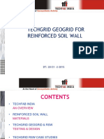 3.7 Tech Grid For Reinforced Earth, Soil Retaining Wall