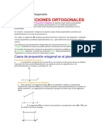 Proyecciones Ortogonales