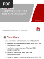 OTA105105 OptiX OSN 1500250035007500 Hardware Description ISSUE 1.13