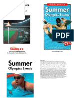 Summer Olympics Events: Leveled Book - Q