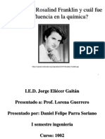 Rosalind Franklin Presentacion Power Point