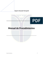 Manual de Procedimientos Alexander Fleming