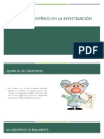 El Papel Del Científico en La Investigación