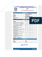 Chhattisgarh Swami Vivekanand Tech. Univ.: Personal Details