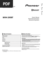 MVH295BT Instruction Manual