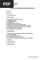 Registros de Resonanciamagnetica Nuclear Informe Final