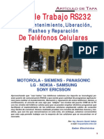 Caja de Trabajo RS232 para Liberar y Desbloquear Celulares PDF